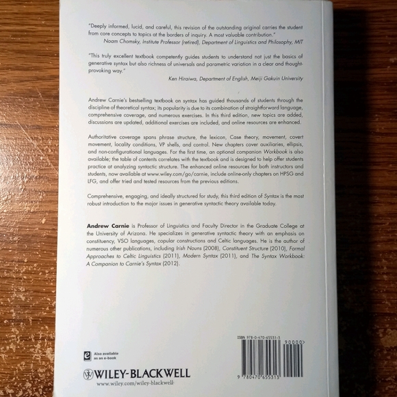 🎓Carnie Syntax Intro - Picture 2 of 2